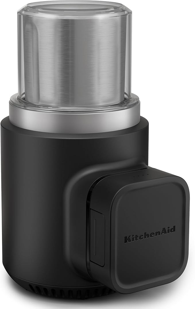 KitchenAid Go™ Cordless Blade Grinder - battery included, KBGR111, Black Matte