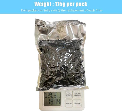 Odor Absorbing Filter Refills Compatible with Lomi Smart Waste Kitchen Composter, Most FoodCycler Filters, Replacement Activated Charcoal