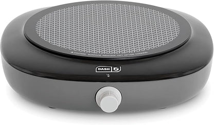 Dash Pyroceram Glass Burner - Designed for Multi-Function Cooking - Lightweight Device with Durable Pyroceram Glass - Quick Infrared Heating System & Five-Temperature Settings - Aqua