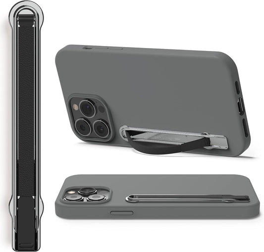 SleekGrip Premium, Swappable Phone Stand & Phone Grip - Ultra Thin Convertible Grip Holder Fits Most iPhone and Android Cases, Phone Strap Compatible with Wireless Chargers and Car Mounts