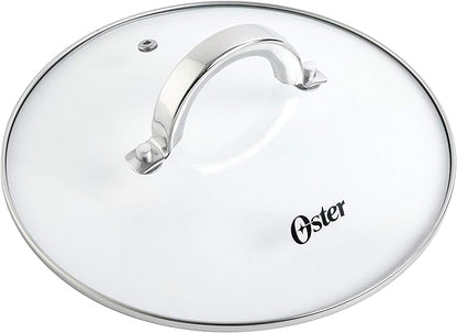 Oster Sangerfield 5-Quart Stainless Steel Pasta Pot Set with Steamer Basket and Lid – Durable Kitchen Cookware for Boiling and Steaming