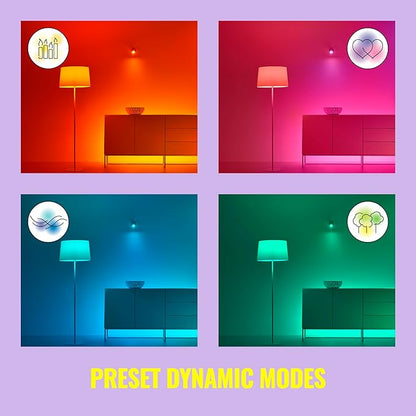 WiZ Connected Hero v2 Smart Portable Table Lamp, WiFi Enabled, 16 Million Colors, Compatible with Alexa and Google Home Assistant, No Hub Required