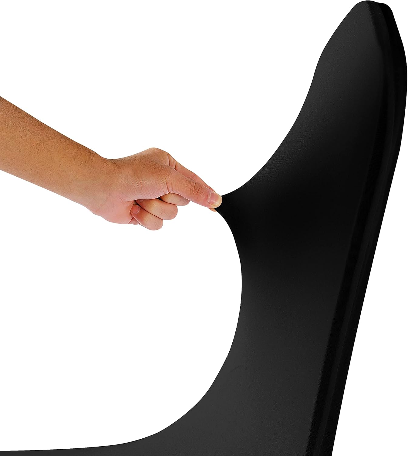 Spandex Chair Cover,12PCS,Chair Covers,Living Room Chair Covers,Removable Chair Cover Washable Protector Stretch Chair Cover for Party, Banquet,Wedding Event,Hotel(Black)