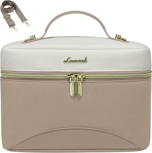 LOVEVOOK Insulated Lunch Bag for Women,Large Adult Lunch Box for Women,Leakproof Cooler Bag for Office Picnic Hiking Beach,Lunch Tote Bag with Adjustable Shoulder Strap
