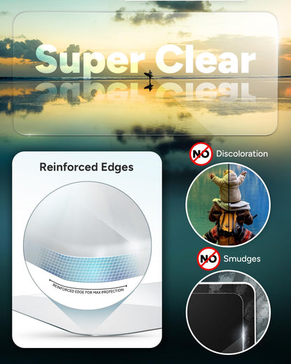 ZAGG InvisibleShield Glass Elite Anti-Glare iPhone 15 Pro Screen Protector - 5X Stronger with Reinforced Edges, Scratch & Smudge-Resistant Surface, Matte Finish, Easy to Install