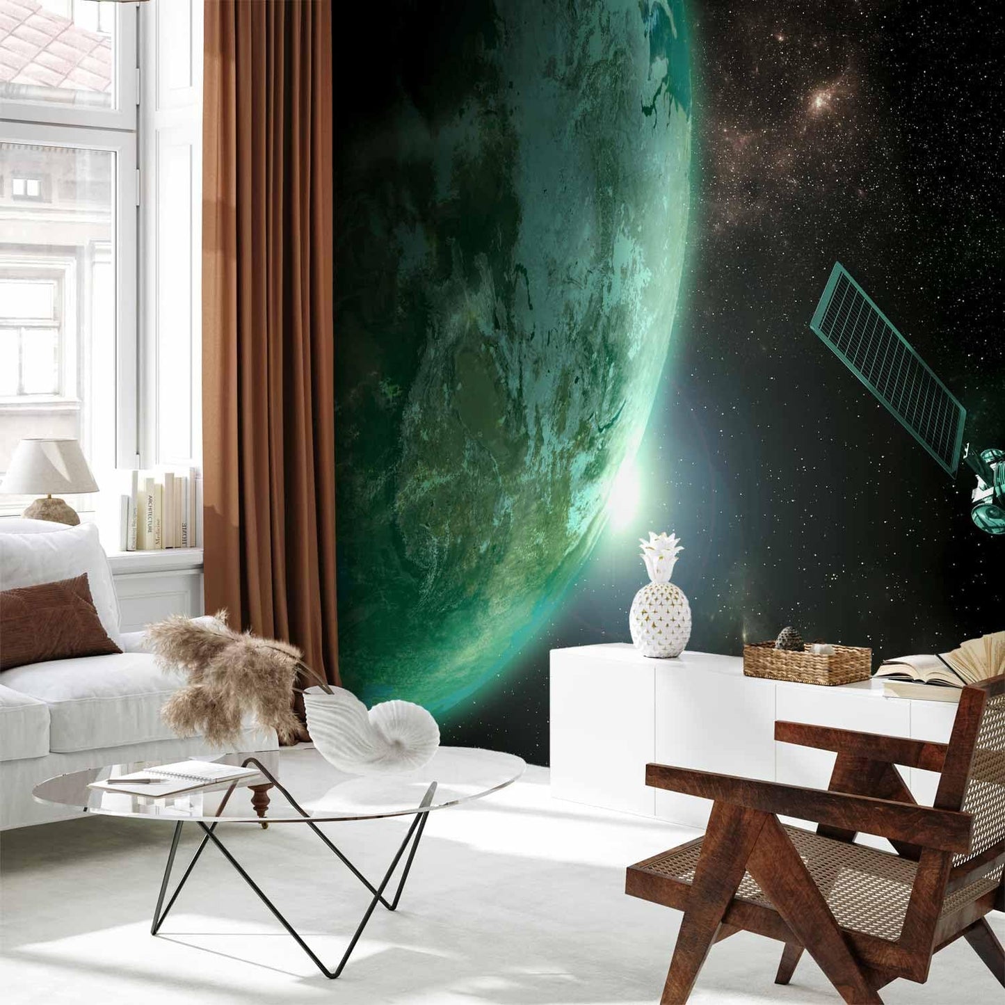 artgeist Premium Wall Mural Cosmos Galaxy 118x83 in - XXL Non-Woven Wallpaper Fleece Wall Decor Photo Print Picture Image Design Home n-B-0007-a-b