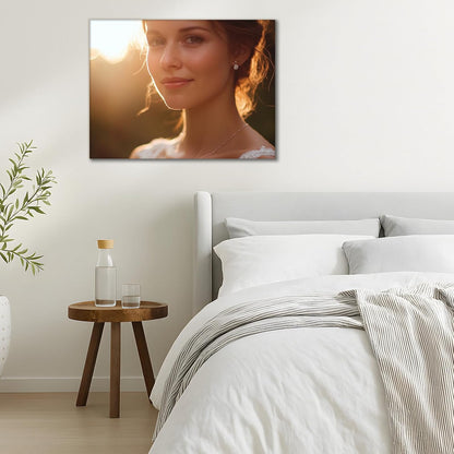 Personalized Pictures with Photos Custom Poster Prints Wall Art Prints Customize Canvas Wall Picture Framed for Living Room Wall Art 16x24in