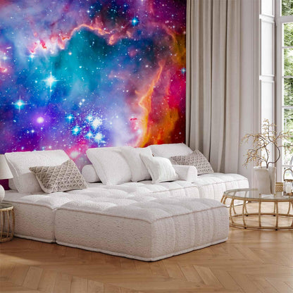 artgeist Wall Mural Abstract 177x124 in - XXL Non-Woven Wallpaper Fleece Wall Decor Photo Print Picture Image Design Abstract Cosmos Sky Star i-G-10010-a-a