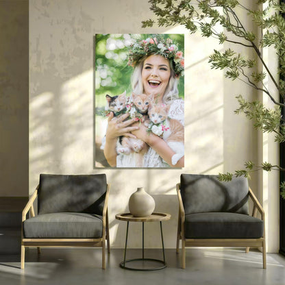 Canvas Prints With Your Photos, Custom Poster On Canvas (Unframed 30x45) Transform Your Photos Into Stunning Framed Wall Art Digitally Printed Photo To Canvas Ideal For Home Decor Gifts Keepsakes