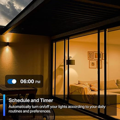 TP-Link Tapo Matter Smart Dimmer Switch: Voice Control w/Siri, Alexa & Google Assistant, UL Certified, Timer & Schedule, Easy Guided Install, Neutral Wire Required, Single Pole, Tapo S505D(2-Pack)