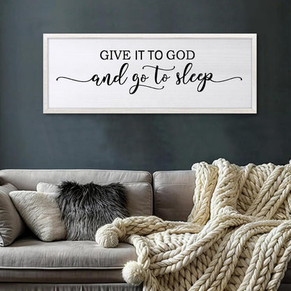 Sweet Dreams Above Bed Wall Decor Art 24"X10" Master Bedroom Over Bed Wall Wood Framed Sign (White)