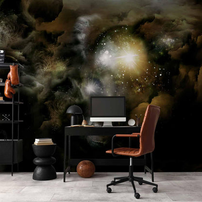 artgeist Wall Mural Cosmos Galaxy 138x101 in - XXL Non-Woven Wallpaper Fleece Wall Decor Photo Print Picture Image Design Home n-A-0027-a-b