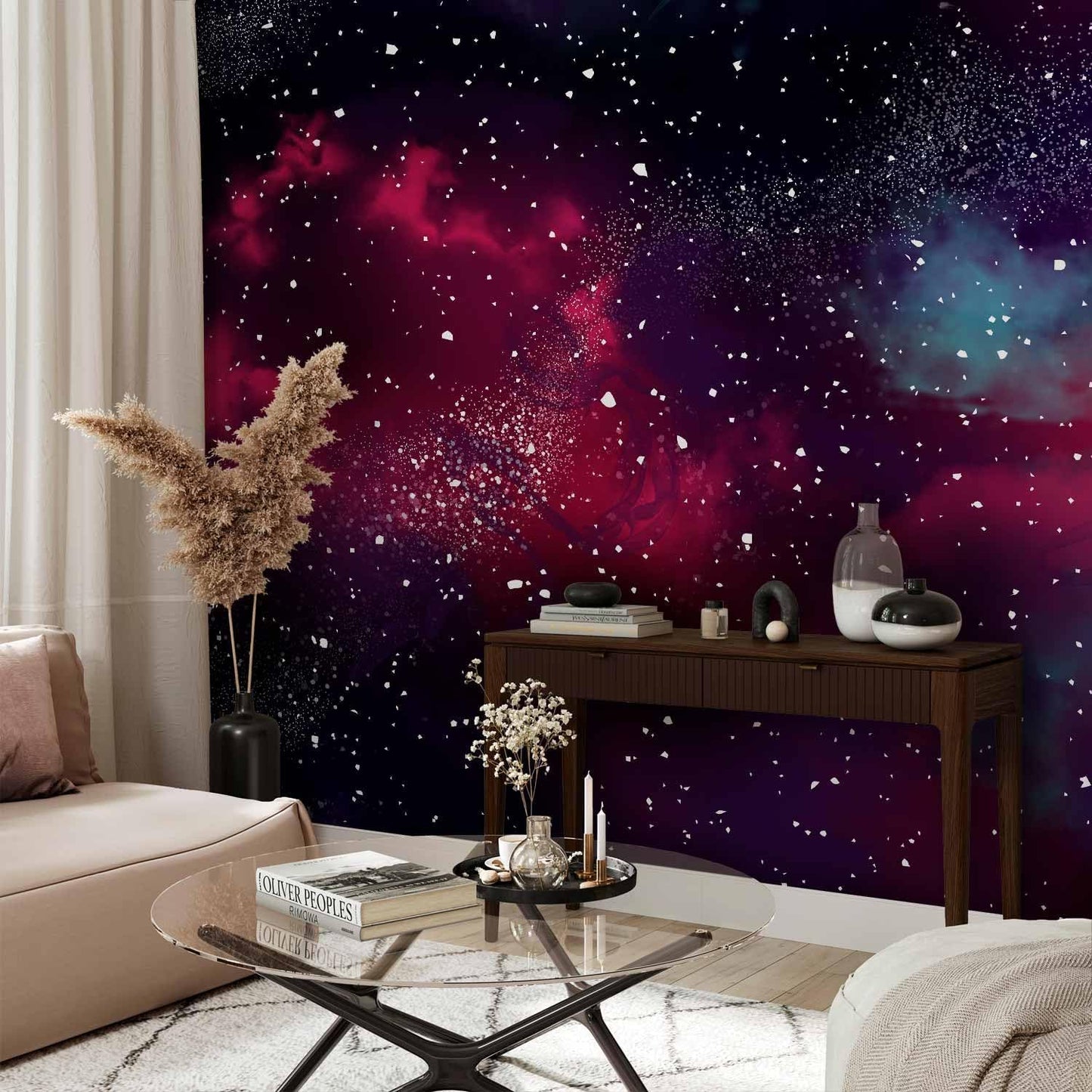 artgeist Wall Mural Space 157x110 in - Non-Woven Wallpaper Fleece Wall Decor Photo Print Picture Image Design Home Mural Galaxy Universe Cosmos Sky a-A-10326-a-a