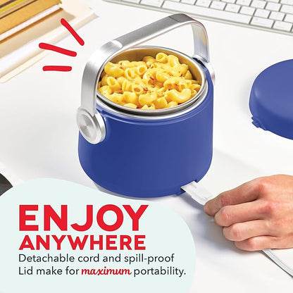 DASH Hot2Go™ Personal Food Warmer (20 Ounces) - Electric Blue