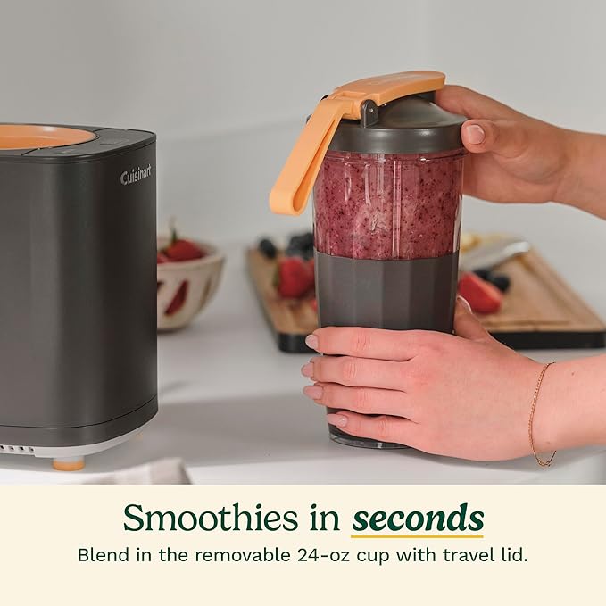 Cuisinart Soho™ Personal Blender, Black, CPB-7BK