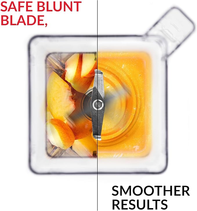 Blendtec Stealth X 885 - Brushless Commercial-Grade Blender with Sound Enclosure - Wildside + and FourSide Jar with Soft Lid - Black