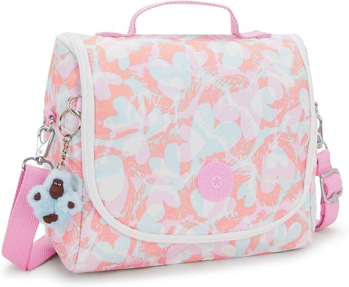 Kipling Women's New Kichirou Lunch Bag, Insulated Lunch Bag, Nylon Lunch Tote