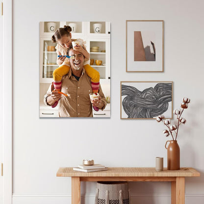 GZZFXXD Personalized Custom 40''x60'' Canvas Prints with Your Photo/your Image Large Wallart Wall Decor for Bedroom Dining room Living room Children's room(Unframed)