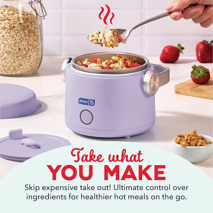 DASH Hot2Go™ Personal Food Warmer (20 Ounces) - Lavender