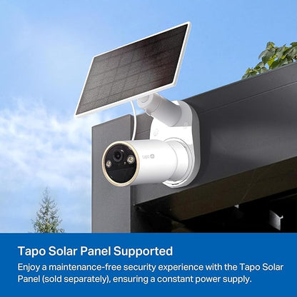 Tapo MagCam 4K Outdoor Wireless Security Camera - Up to 200-Day Battery, Magnetic Mount, Person/Vehicle Detection, Subscription-Free Local Storage or Optional Cloud, Works with Alexa, C460 (3-Pack)