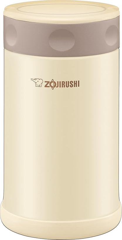 Zojirushi Stainless Steel Food Jar, 25-Ounce, Cream