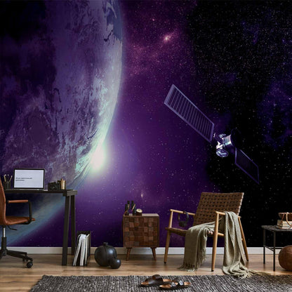 artgeist Wall Mural Cosmos Galaxy 116x83 in - Peel and Stick Self-Adhesive Wallpaper Removable Large Sticker Foil Wall Decor Print Picture Image Design n-B-0007-a-d