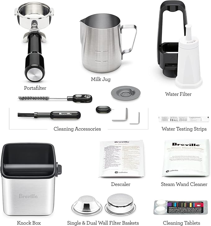 Breville Oracle Touch Espresso Machine BES990DBL, Damson Blue
