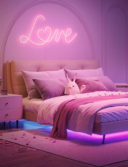 Govee RGBIC LED Strip Lights, Smart LED Lights for Bedroom, Bluetooth LED Lights APP Control, DIY Multiple Colors on One Line, Color Changing LED Strip Lighting Music Sync, Home Decor, 16.4ft