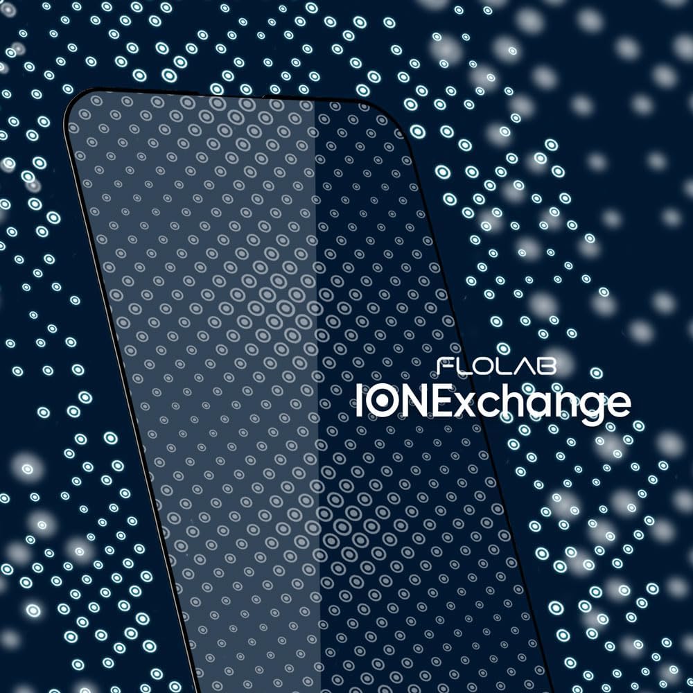 FLOLAB NanoArmour ONETIME PRO for iPhone 15 Pro Max Screen Protector, Anti-Reflective, Anti-Rainbow, 3D Tempered Glass, Ultra Clear, Edge Reinforced, Easy Install, Dust-Free, Scratch Resistant