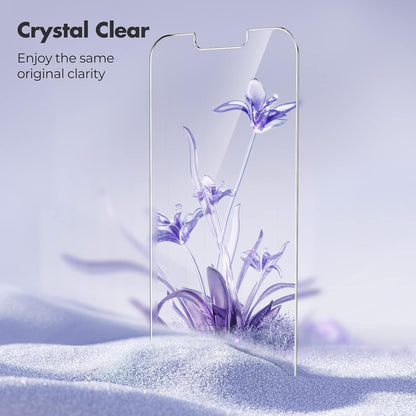 UNBREAKcable Shatterproof Screen Protector for iPhone 13 Pro Max/iPhone 14 Plus [3-Pack] [99.99% HD Clear] [Easy Installation Frame] [9H Hardness][Bubble Free] [Full Coverage] for Apple 6.7''