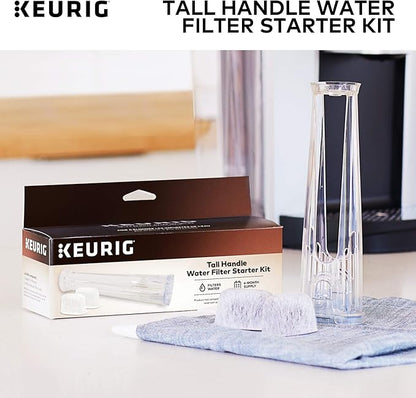 Keurig Tall Handle Water Filter Starter Kit, Comes with Handle and 2 Replacement Water Filters, Compatible with Select Keurig Coffee Makers (Pack of 6)