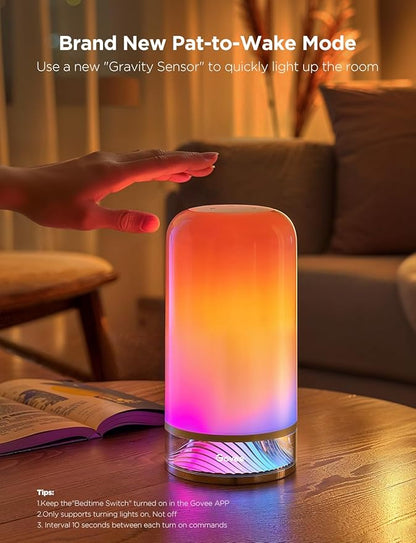 Govee RGBIC Smart Table Lamp 2 Bundle with 1600 Lumens Smart Light Bulbs