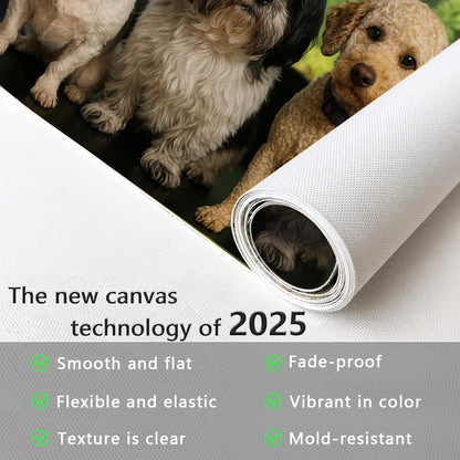 Canvas Prints With Your Photos, Custom Poster On Canvas (Unframed 40x20) Transform Your Photos Into Stunning Framed Wall Art Digitally Printed Photo To Canvas Ideal For Home Decor Gifts Keepsakes