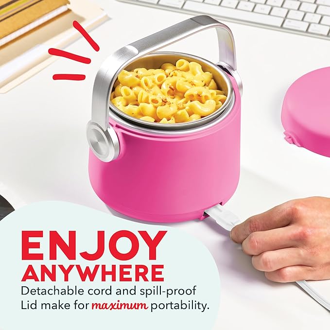 DASH Hot2Go™ Personal Food Warmer (20 Ounces) - Hot Pink