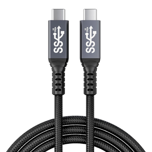 usbc to USB c 3.1,USB-c 10gbps Data Transfer Video 4K Monitor Cable 100W High Speed Data Transfer Fast Charging Cord Compatible with Monitor 3.3FT(1m)