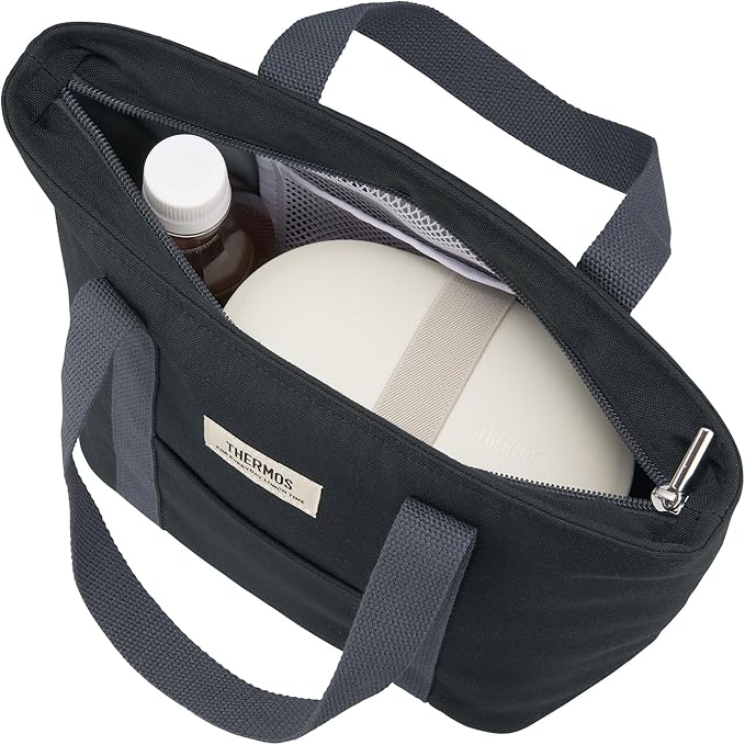 Thermos RFF-0071BK Insulated Lunch Bag, 2.6 gal (7 L), Black