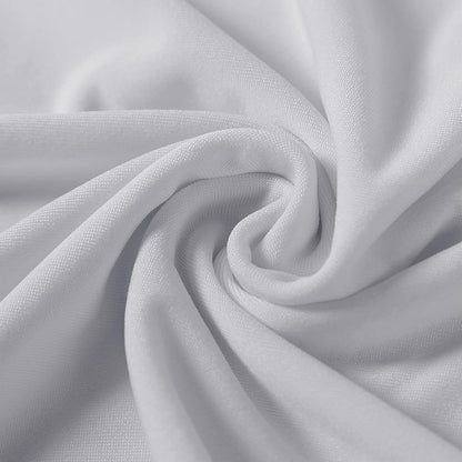 Spandex Chair Cover,12PCS,Chair Covers,Living Room Chair Covers,Removable Chair Cover Washable Protector Stretch Chair Cover for Party, Banquet,Wedding Event,Hotel(Sliver)