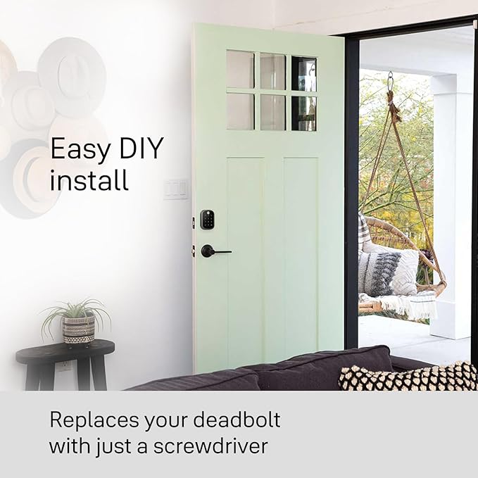 Yale Security Keyless Entry Touchscreen Deadbolt - Unlock Using Your Entry Code - No app or connectivity - Black Suede