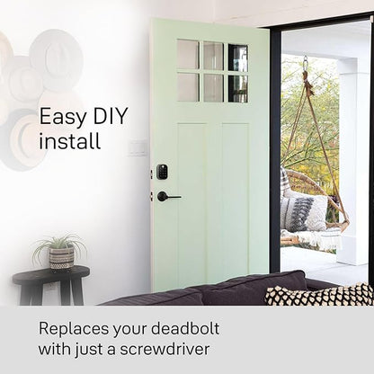 Yale Security Keyless Entry Touchscreen Deadbolt - Unlock Using Your Entry Code - No app or connectivity - Black Suede