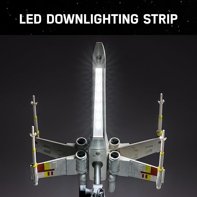 Star Wars X Wing Posable Desk Lamp - Officially Licensed Disney Star Wars Merchandise - Decor and Gifts for Men | Paladone