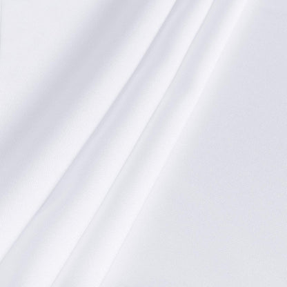 sancua Rectangle Tablecloth - 70 x 120 Inch - Stain and Wrinkle Resistant Washable Polyester Table Cloth, Decorative Fabric Table Cover for Dining Tables, Buffet Parties and Camping, White