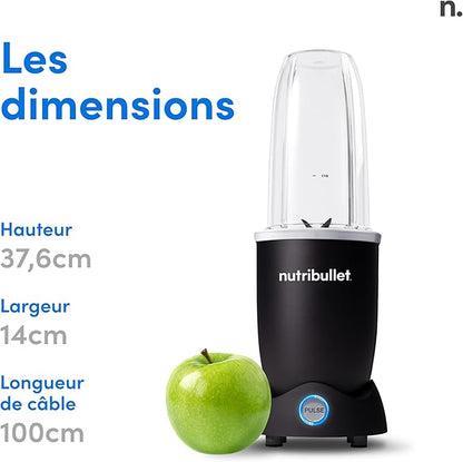 nutribullet Pro+ 1200 Watt Personal Blender with Pulse Function SKU – Black