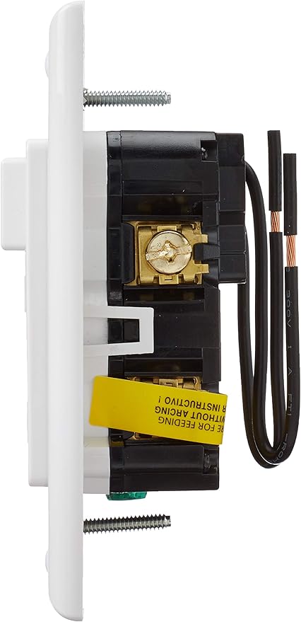 Leviton AFCI/Switch Combination, 15 Amp, Self Test, LED Indicator Light, AFSW1-W, White