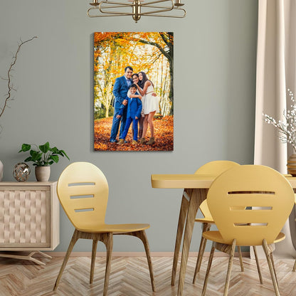 Wewejia Custom Canvas Prints with Your Photos for Family, 28x40inch Personalized Canvas Picture Wall Prints Best Custom Wall Decor for Living Room Bedroom Dining Room Office Easy to hang
