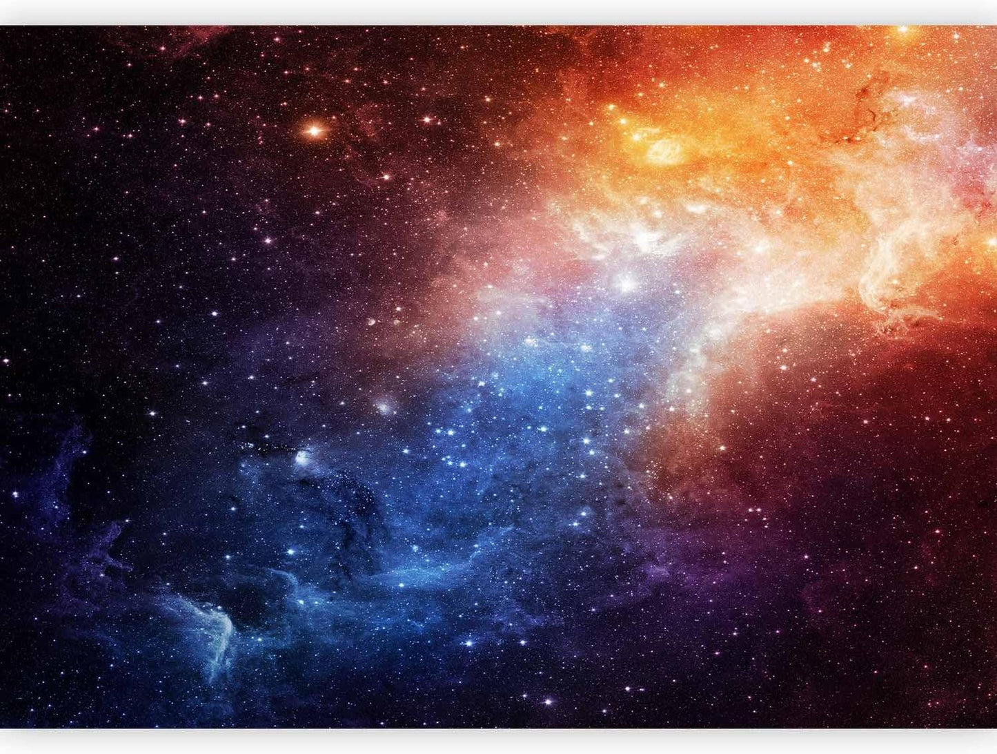 artgeist Wall Mural Cosmos Galaxy 116x83 in - Peel and Stick Self-Adhesive Wallpaper Removable Large Sticker Foil Wall Decor Print Picture Image Design f-B-0057-a-a