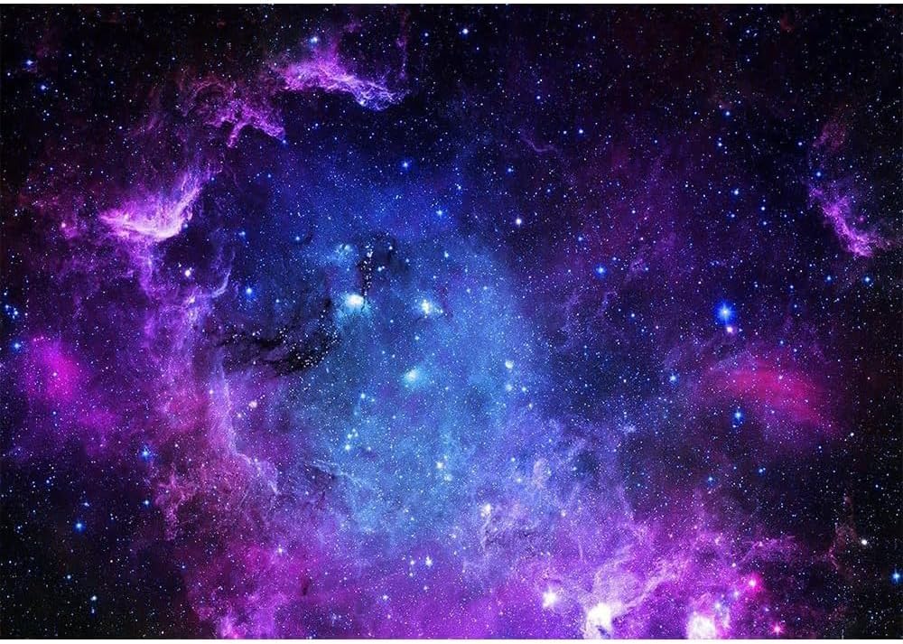Custom Galaxy Themed Wallpaper Starry Sky Peel and Stick Murals for Walls Large Galaxy Wallpaper for Living Room Bedroom Dining Room Wall Murals
