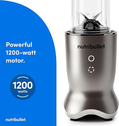 nutribullet Ultra Personal Blender NB50500SS, 32 oz, Stainless Steel (Renewed)