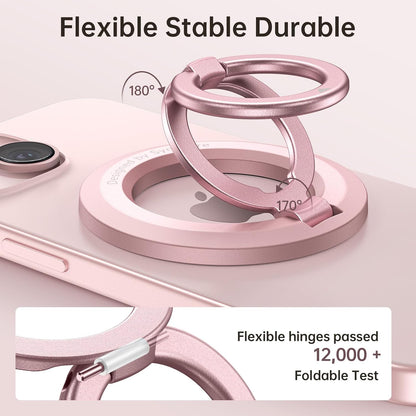 SYNCWIRE for MagSafe Ring Holder, Magnetic Phone Ring Holder Magnet Cell Phone Grip Finger Ring Kickstand Compatible with iPhone 16 15 14 13 12 Pro Max fits MagSafe Accessories