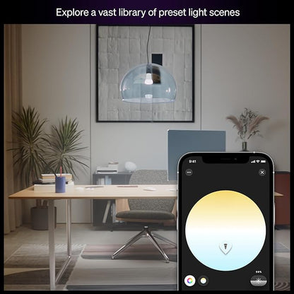 Philips Hue Smart LED A21 Bulb, White Ambiance, E26, 13.5W, Full Spectrum Light 1000K-20000K,1600 Lumens, Dimmable LED Bulbs, Works with Alexa, Google Assistant, Apple Home, 1-Pack