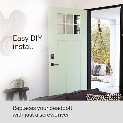Yale Security Keyless Entry Keypad Deadbolt (YRD137) - Unlock Using Your Entry Code - No app or connectivity - Satin Nickel